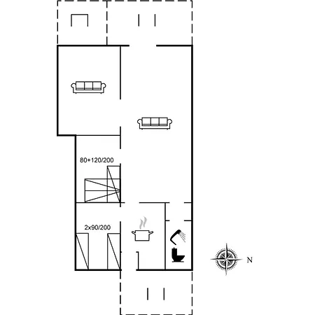 Hébergement de vacances Aria - 1km From The Sea By Interhome
